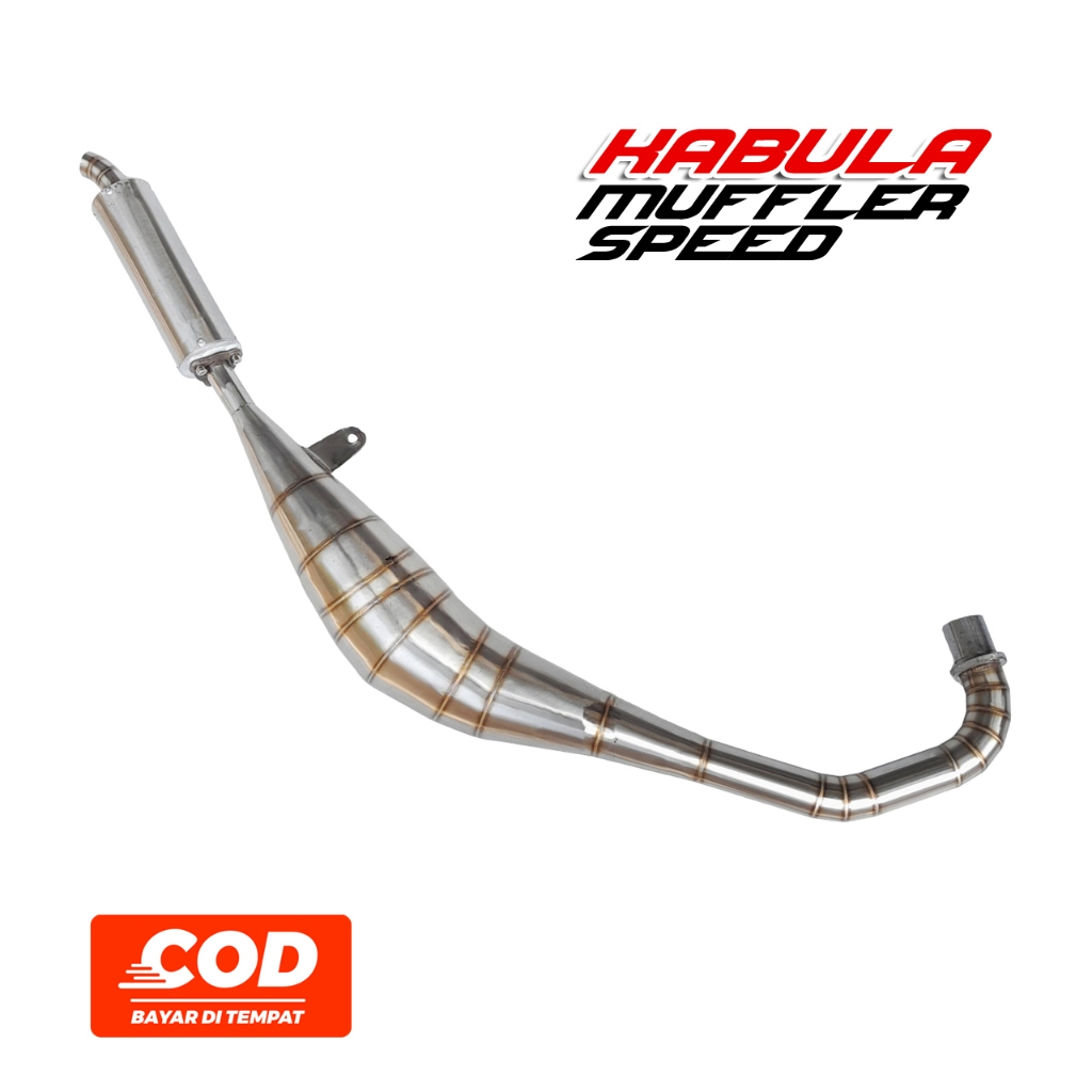 Knalpot Satria Stainless Type BM Power Racing