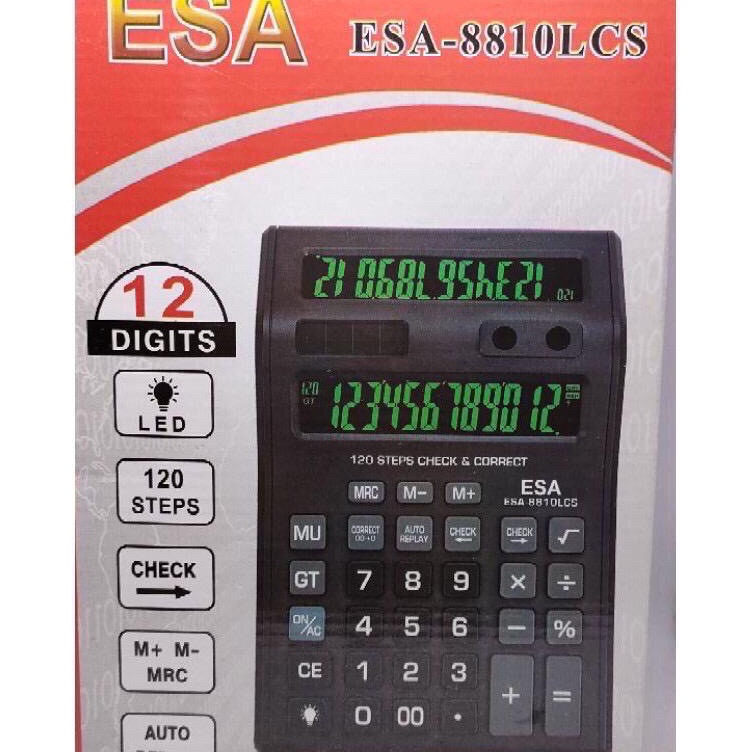 

KODE J95H Kalkulator Esa Dua LayarKalkulator Esa 881LCS