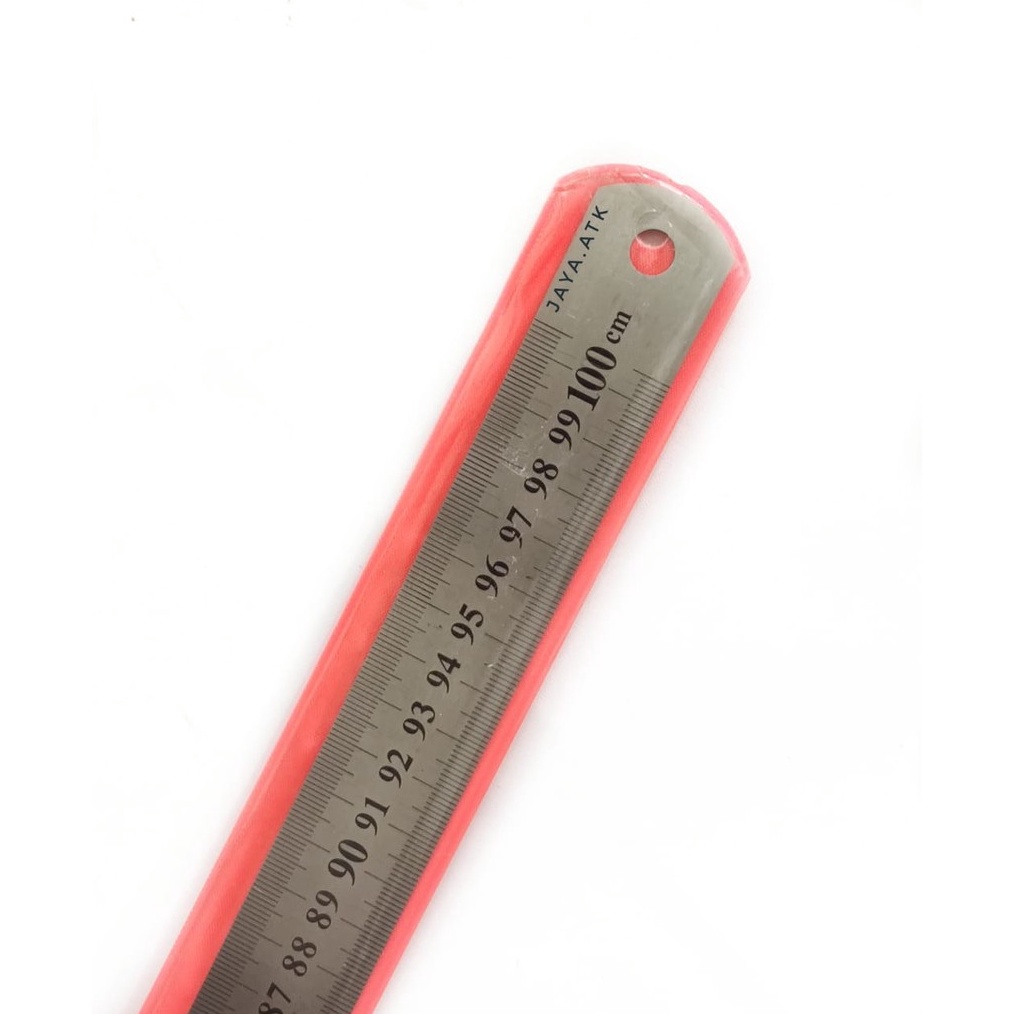 

KODE K98B PENGGARIS BESI MISTAR BESI 1 CM TEBAL STAINLESS STEEL BAGUS