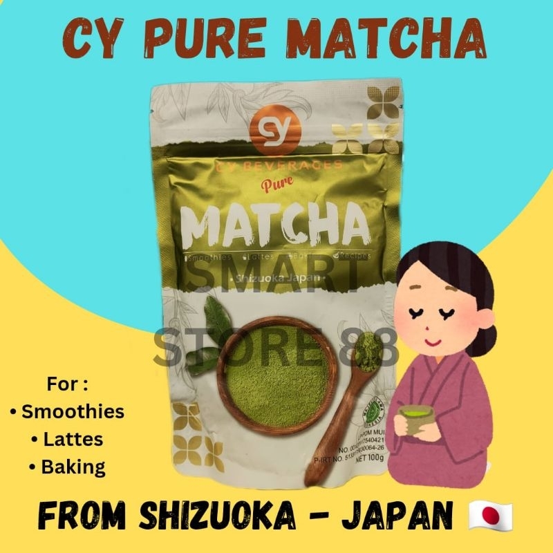 

CY MATCHA POWDER 100GR BUBUK MATCHA