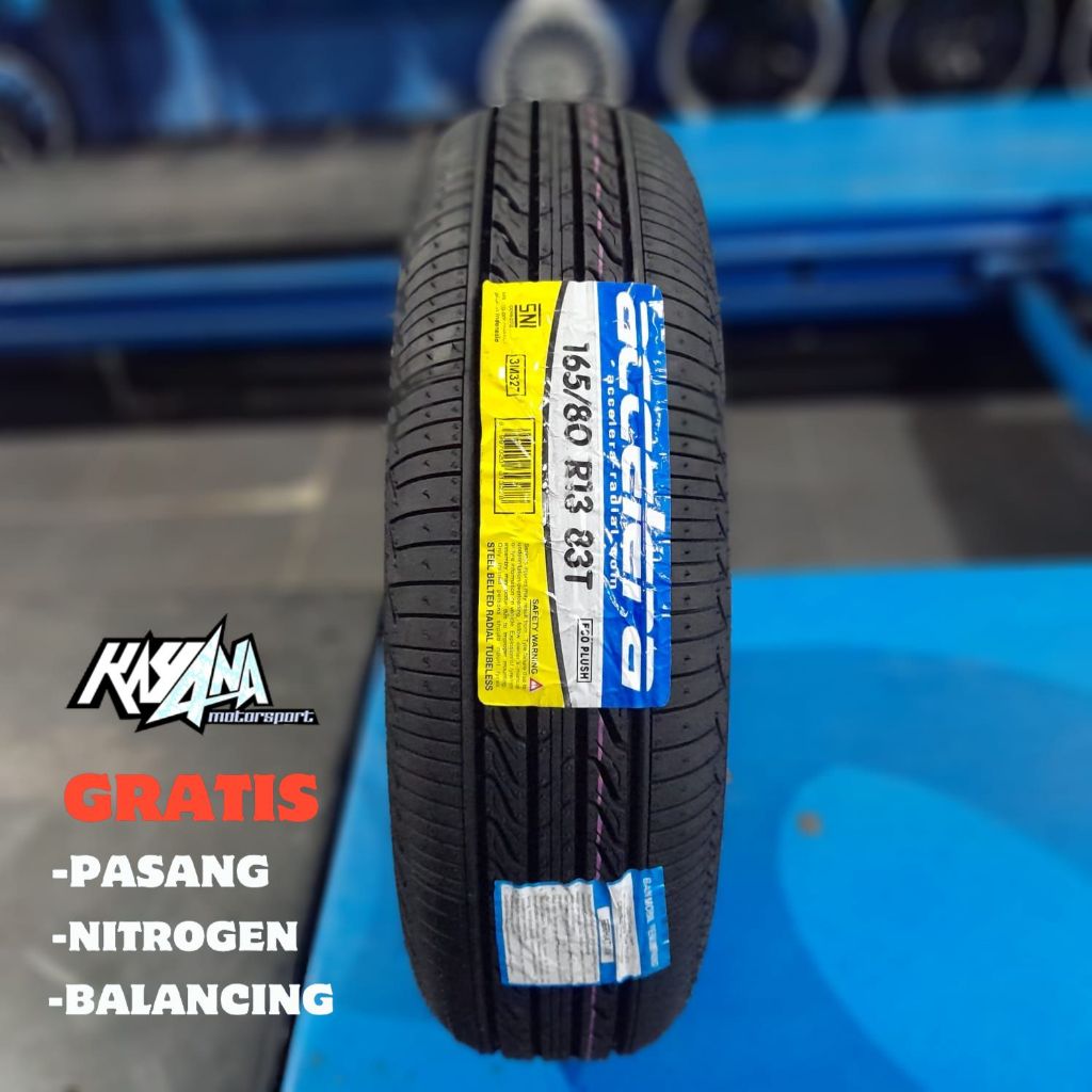 Ban Mobil 165/80 R13 ACCELERA ECO PLUSH 165 80 Ring 13 Tubles