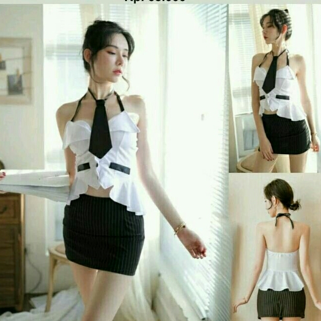 SEXY LINGERIE COSPLAY SEKERTARIS WANITA BAJU SEXY WANITA A1333WB