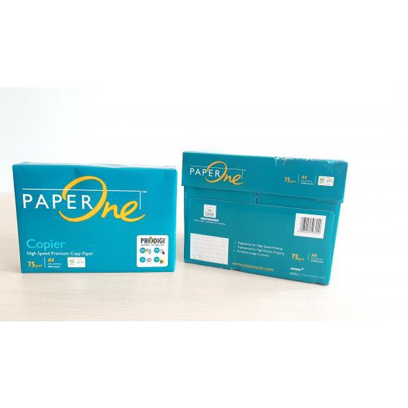 

KODE U16T PaperOne Kertas HVS 1 Rim A4 75 gsm