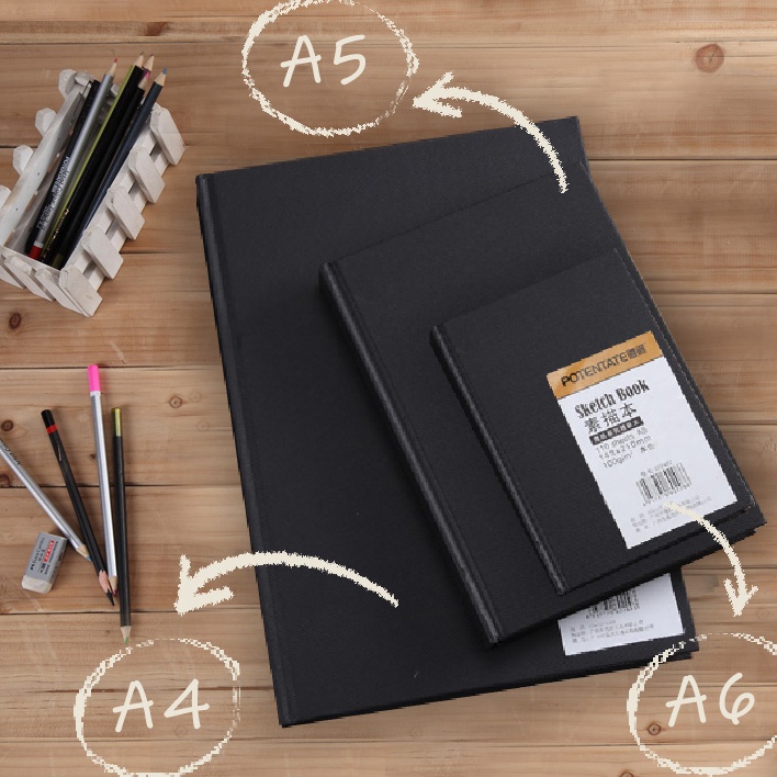 

KODE U86P Potentate Sketchbook A5 Hard Cover Buku Sketsa