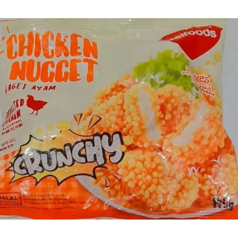 

kemasan ekonomis belfoods nugget crunchy