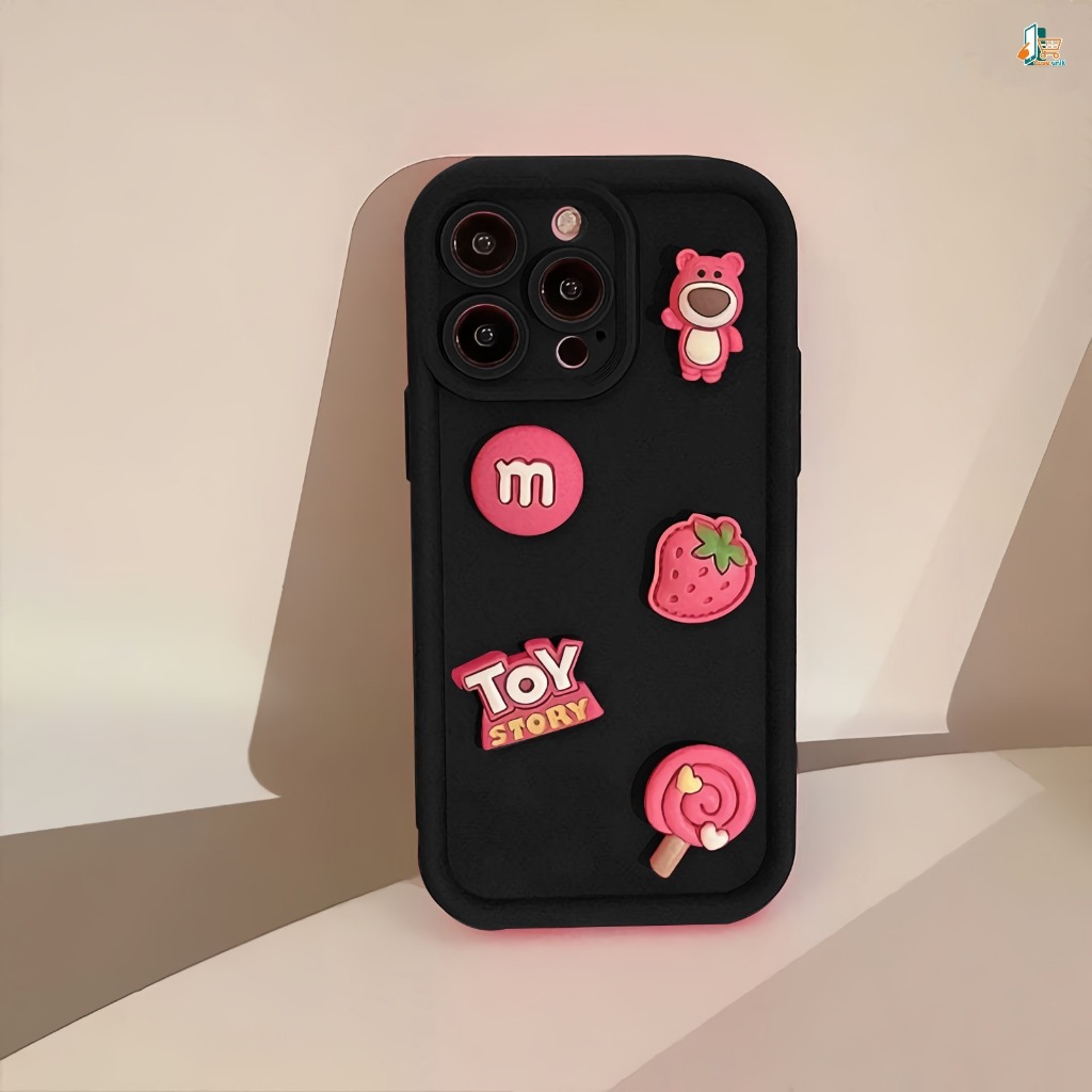 SS897 Sampul Telepon Kartun Toy Story Rose Red Untuk SAMSUNG A03 A03S A04S A04E A05 A05S A06 A12 A14