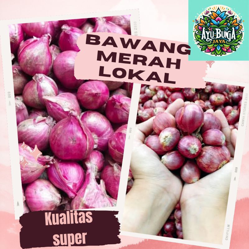 

Bawang merah lokal 1kg/garansi/kualitas super