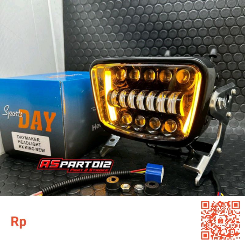 Daymaker rx king | lampu Daymaker rx king set breket