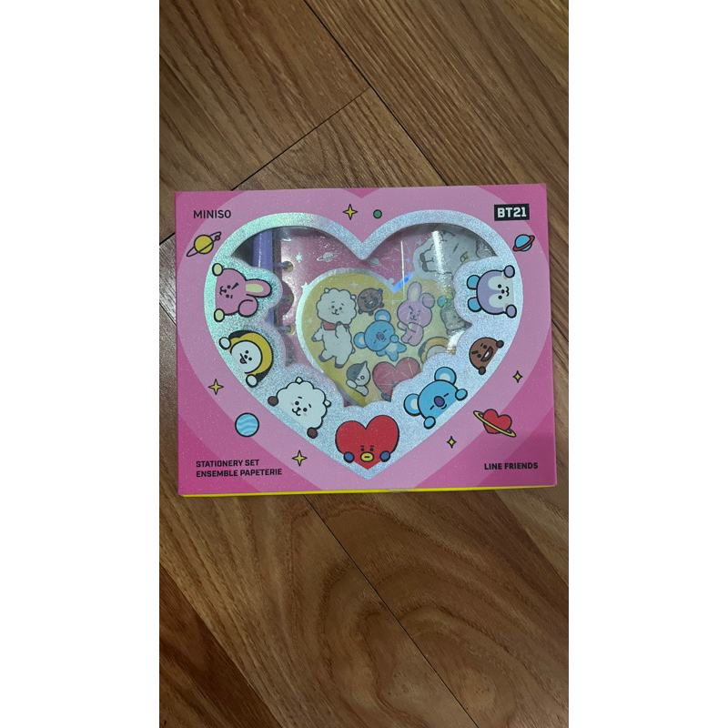 

READY Miniso x BT21 Stationery Set - Set alat tulis BT21