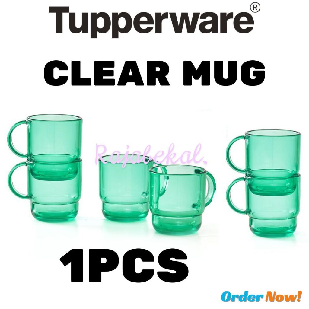 PROMO Tupperware  Clear Mug ECER 1pcs