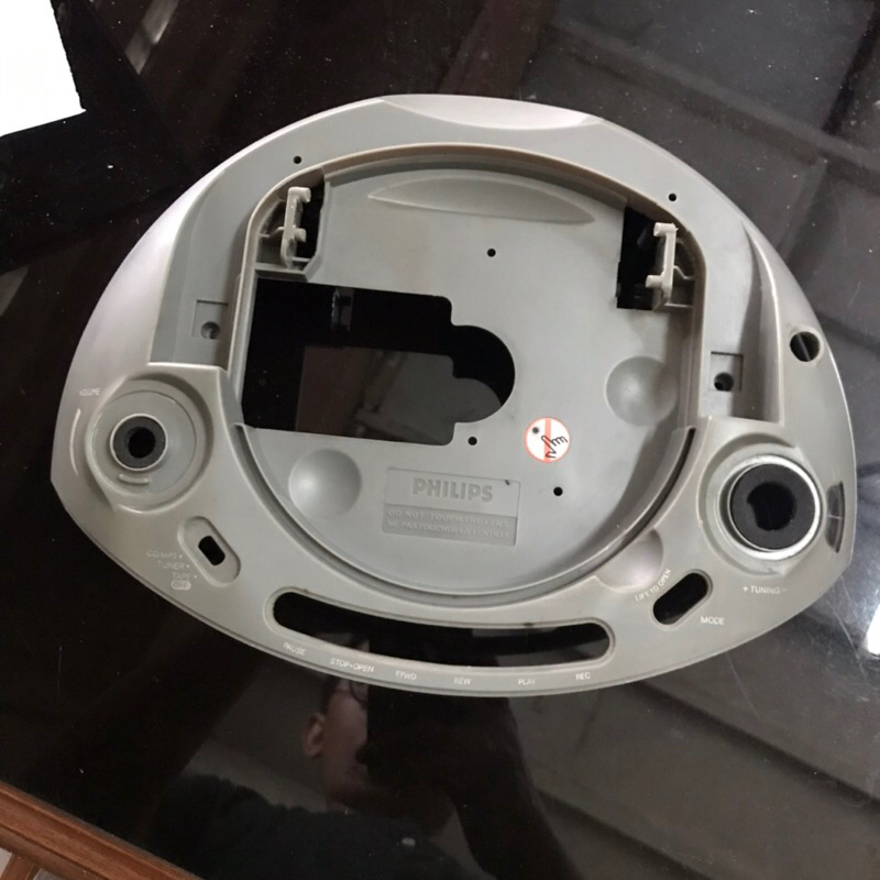 Cover Casing Atas Radio Tape Boombox PHILIPS AZ1037 Original Copotan