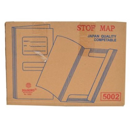 

KODE Q85V Stof Stop Map Diamond ukuran Folio 52 Per Box isi 5