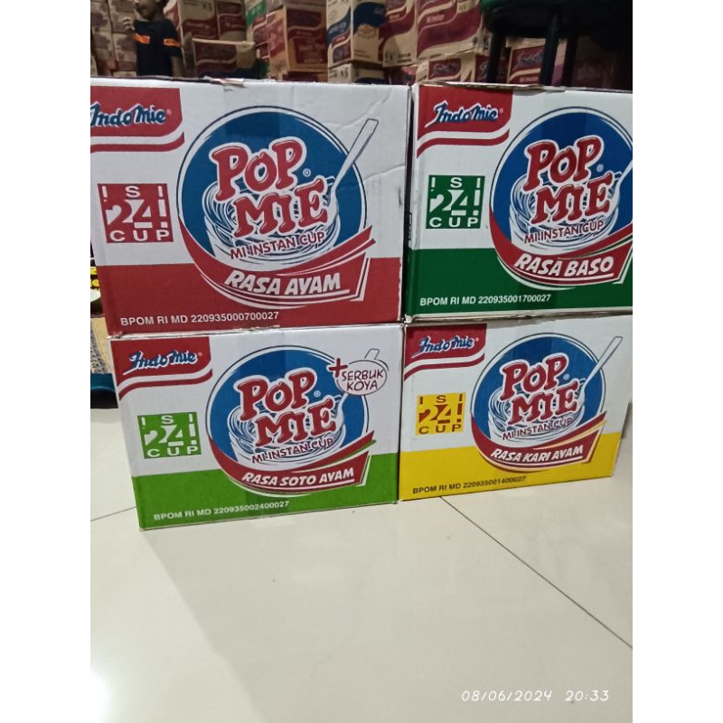 

Pop Mie -Mi Instan Cup- [24cupx80gr]