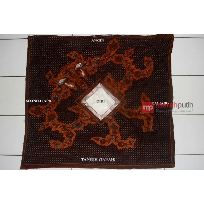 Udeng / Kain kepala segi empat