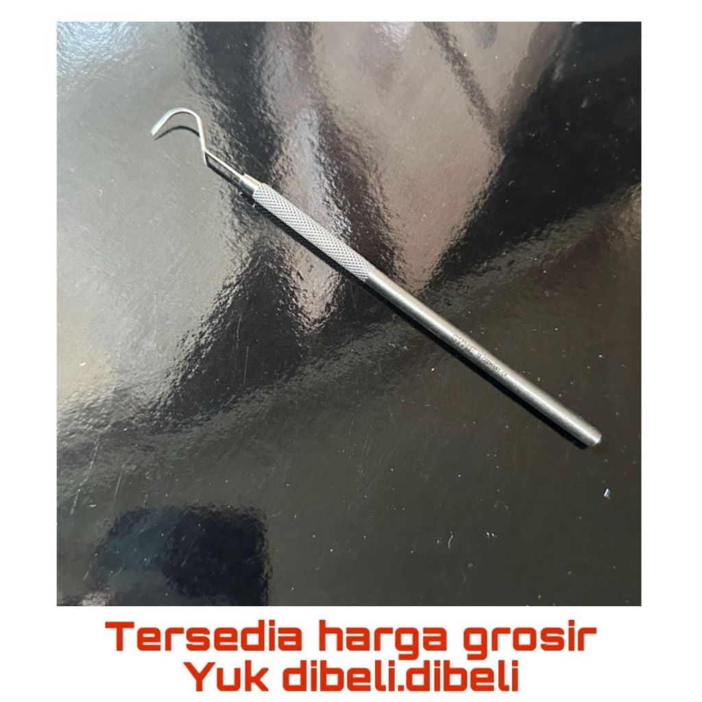 Dental Sonde bengkok / sonde halfmoon / probe halfmoon