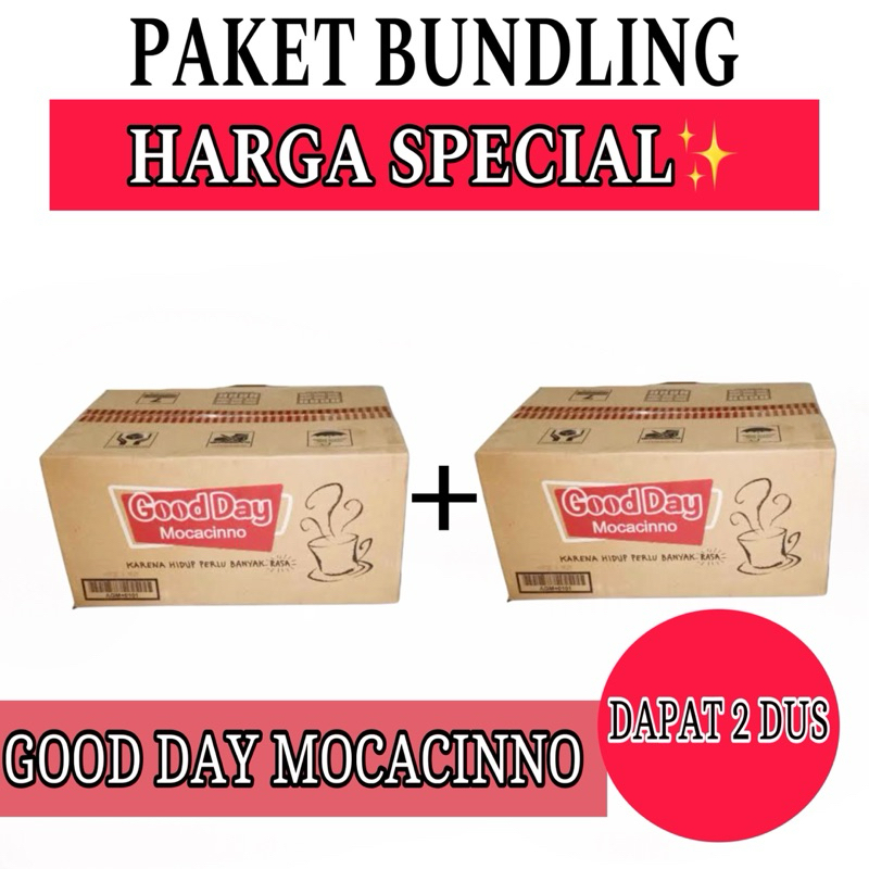 

Good Day Mocacinno 20gr NEW [PAKET BUNDLING DAPAT 2 DUS]