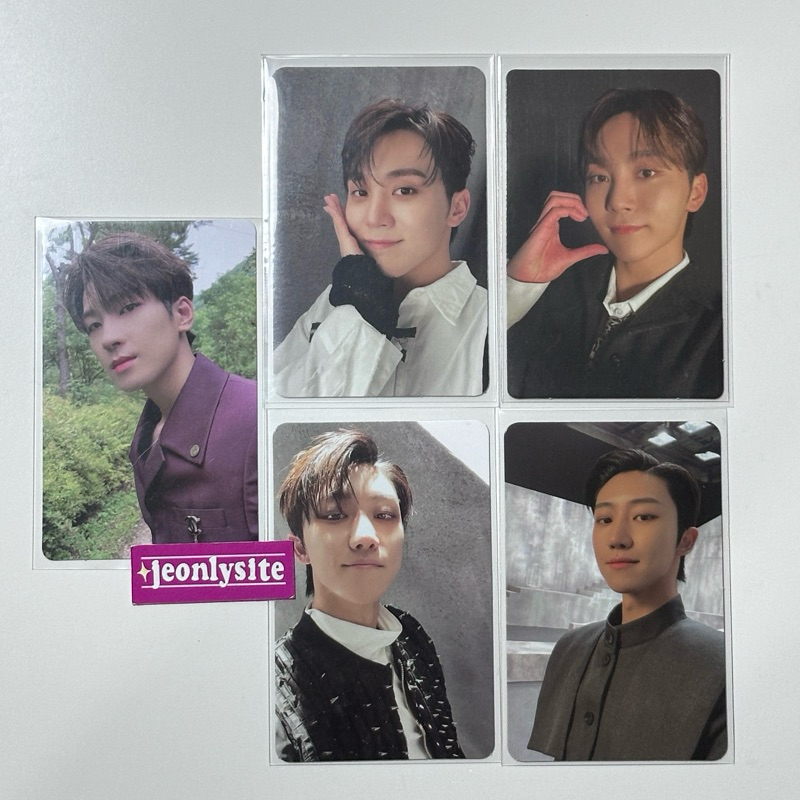 seventeen — pc social club al fine wonwoo jas ungu terong bundle