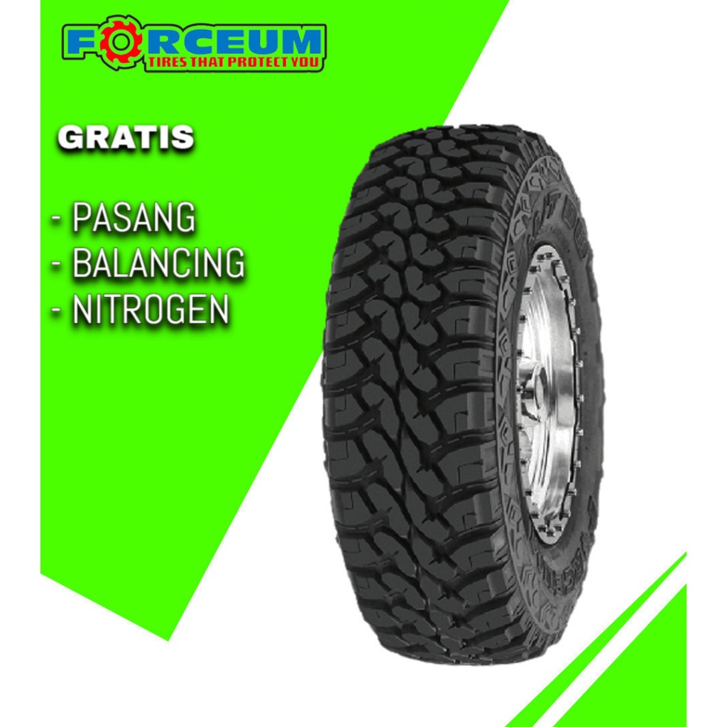 Forceum Radial 27X8,5 R14 Ban Mobil Forceum MT08 Ban 27 R14 Offroad - Gratis Pasang