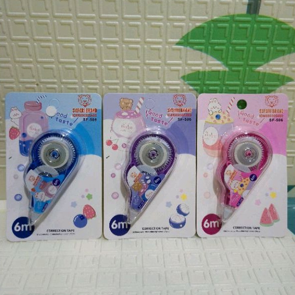 

Correction Tape Murah || Tip-X Kertas || Stipo Kertas 6m