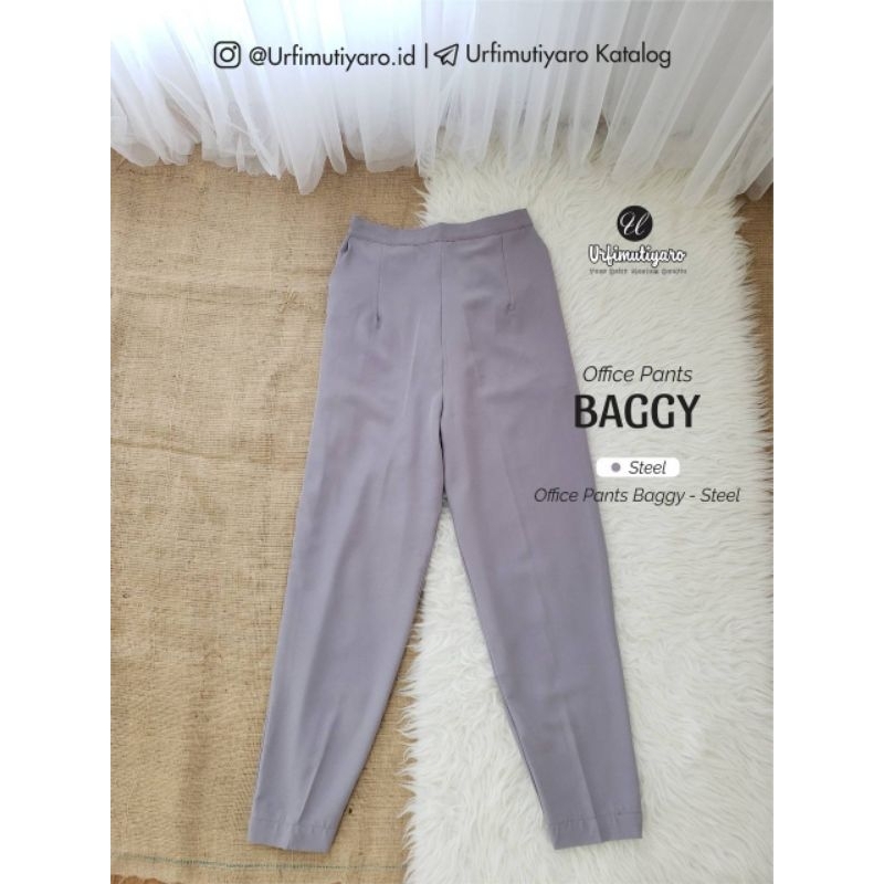 BAGGY PANTS/OFFICE PANTS/CELANA KERJA/CELANA STANDAR WANITA