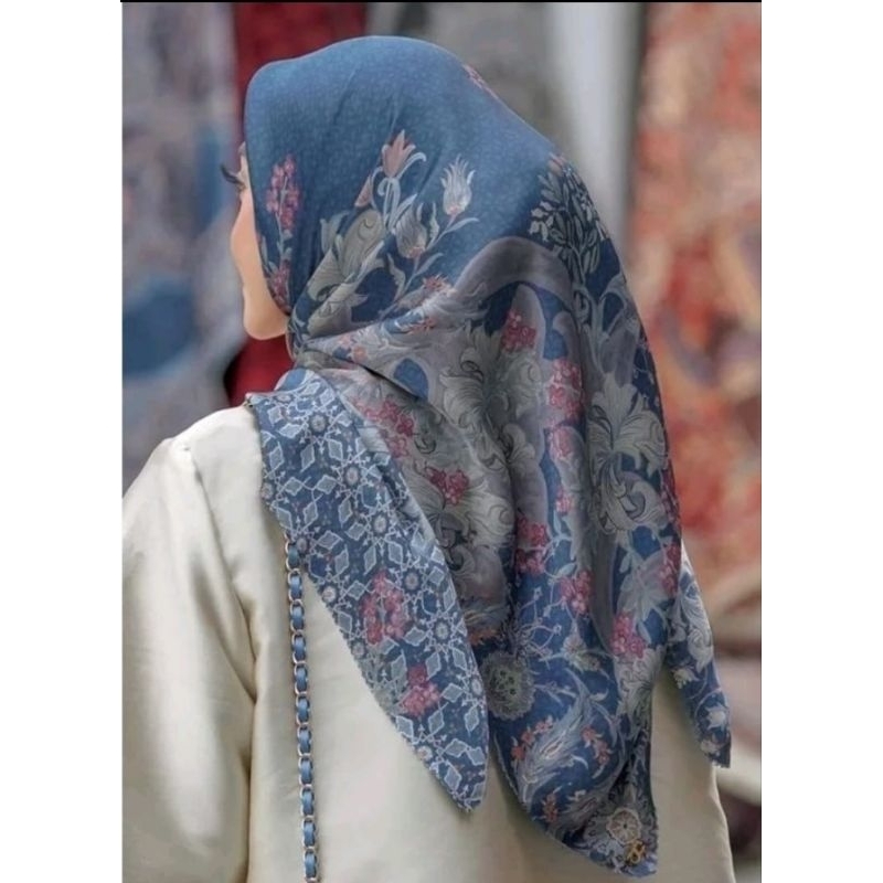 Buttonscarves - topkapi ROYAL BLUE.