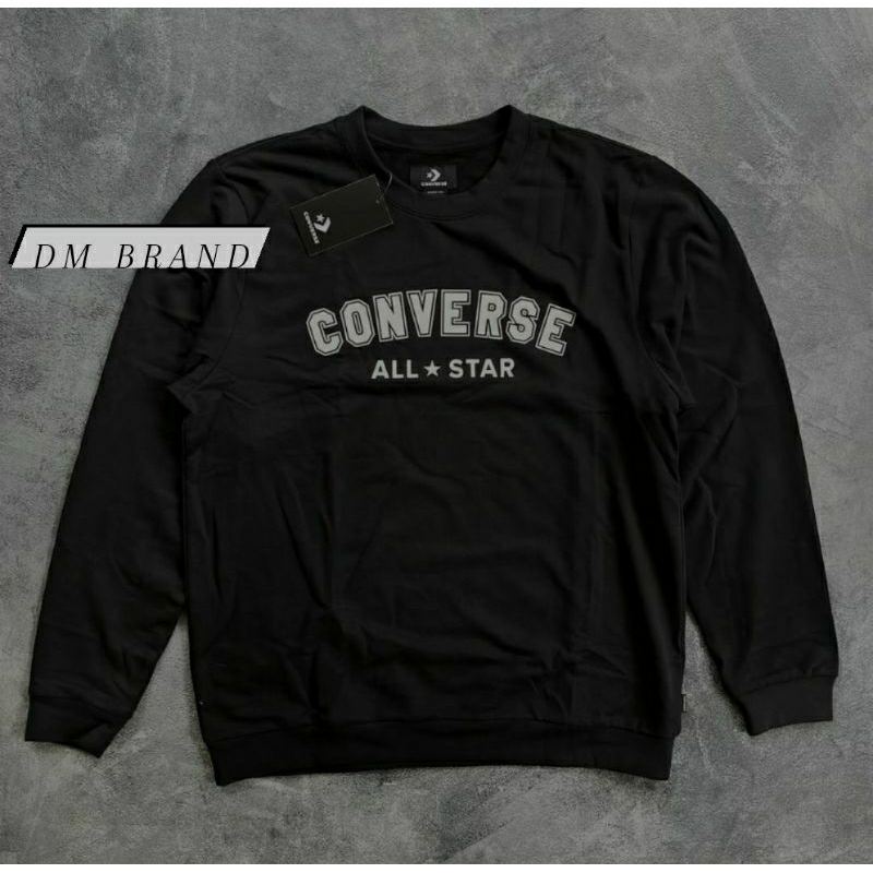 Jaket Crewneck Converse Original