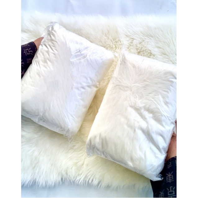 Alas Foto Alas Bulu Korea Putih Lembut alas bulu 30x40