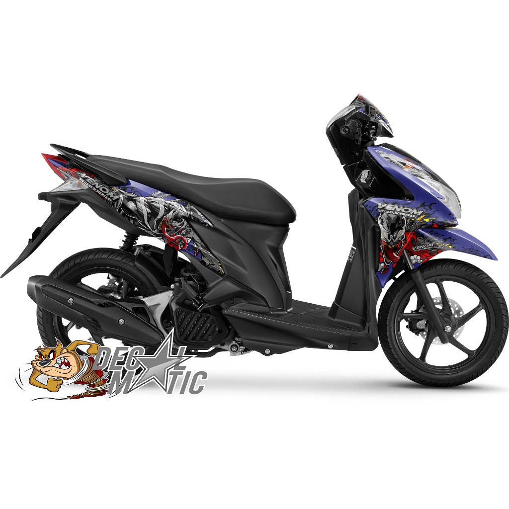 Decal Vario Techno Full Body - Stiker Full Body Honda Vario 125 Old Techno 125 2011- 2014 Venom 02