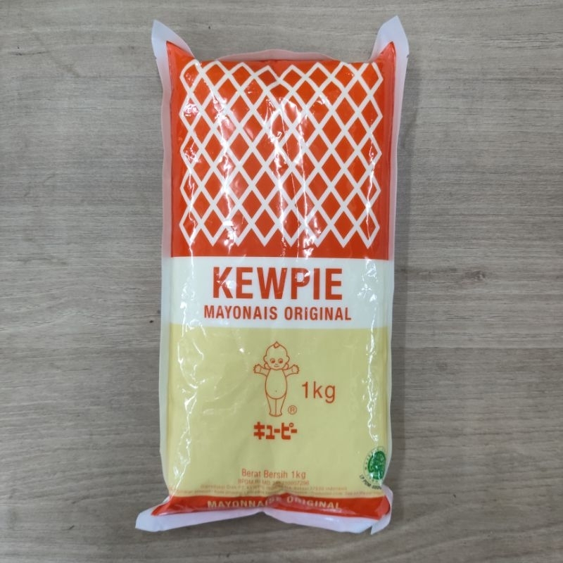 

KEWPIE MAYONAISE ORIGINAL 1KG MAYO MAYONES 1KG 1 KG POUCH PLASTIK MURAH ENAK