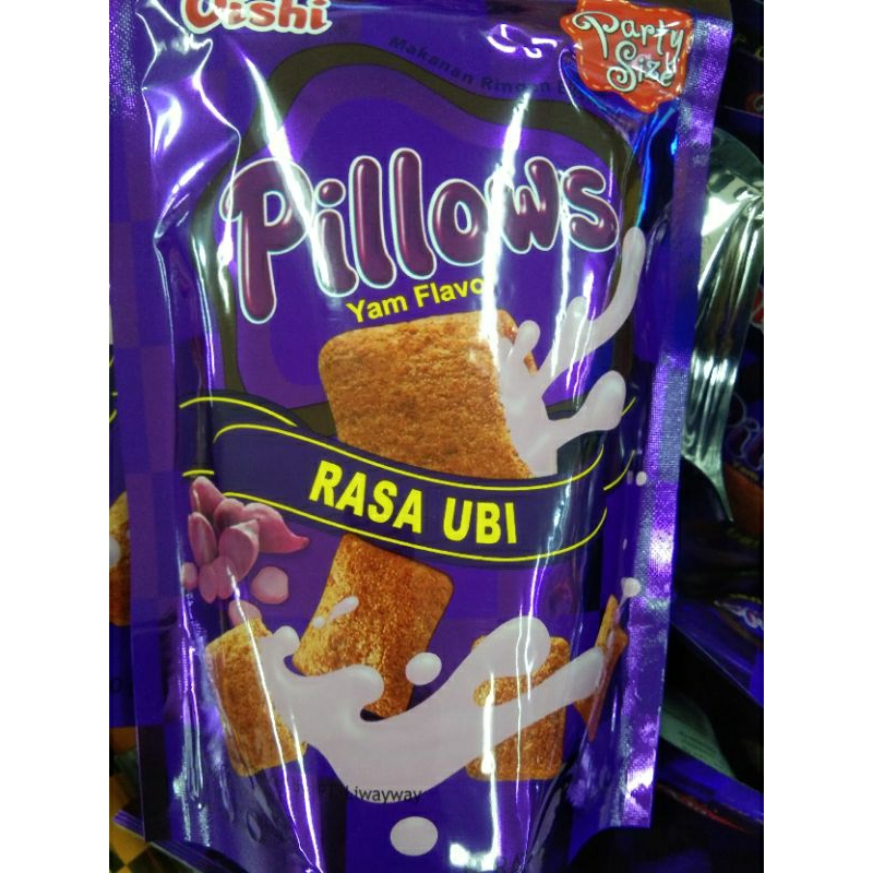 

oishi pillow rasa ubi