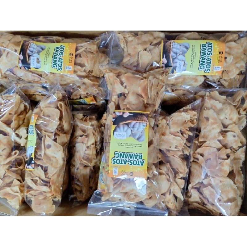 

KERIPIK BAWANG ATAOS-ATOS BAWANG KEMASAN OLEH-OLEH 250GR