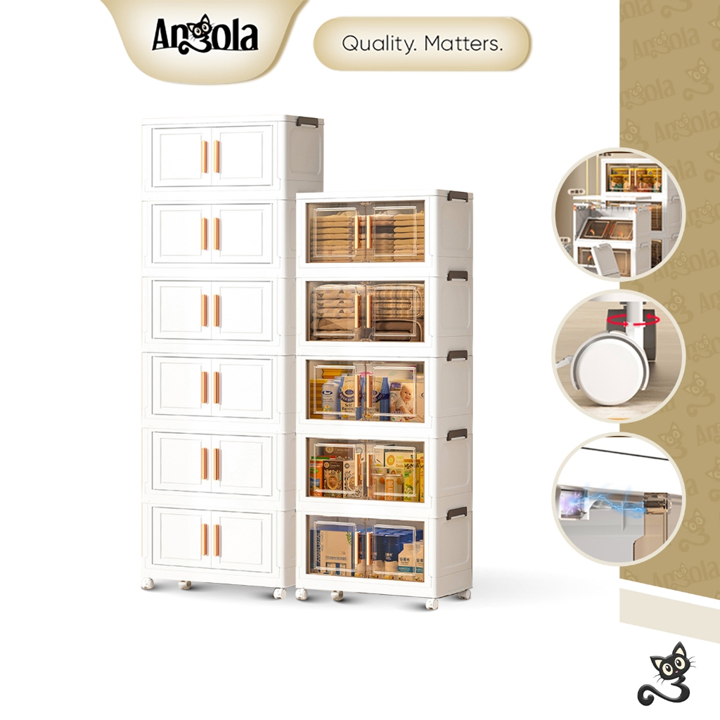 Rak Lipat Serbaguna 6 Tingkat untuk Tas dan Sepatu