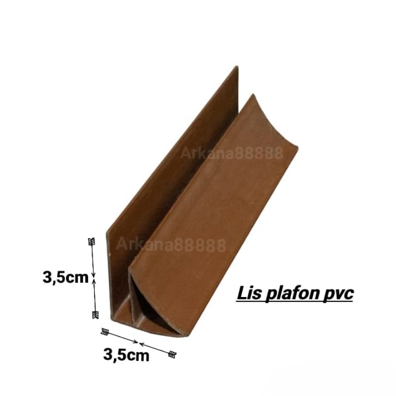 Lis plafon PVC / sudut plafon