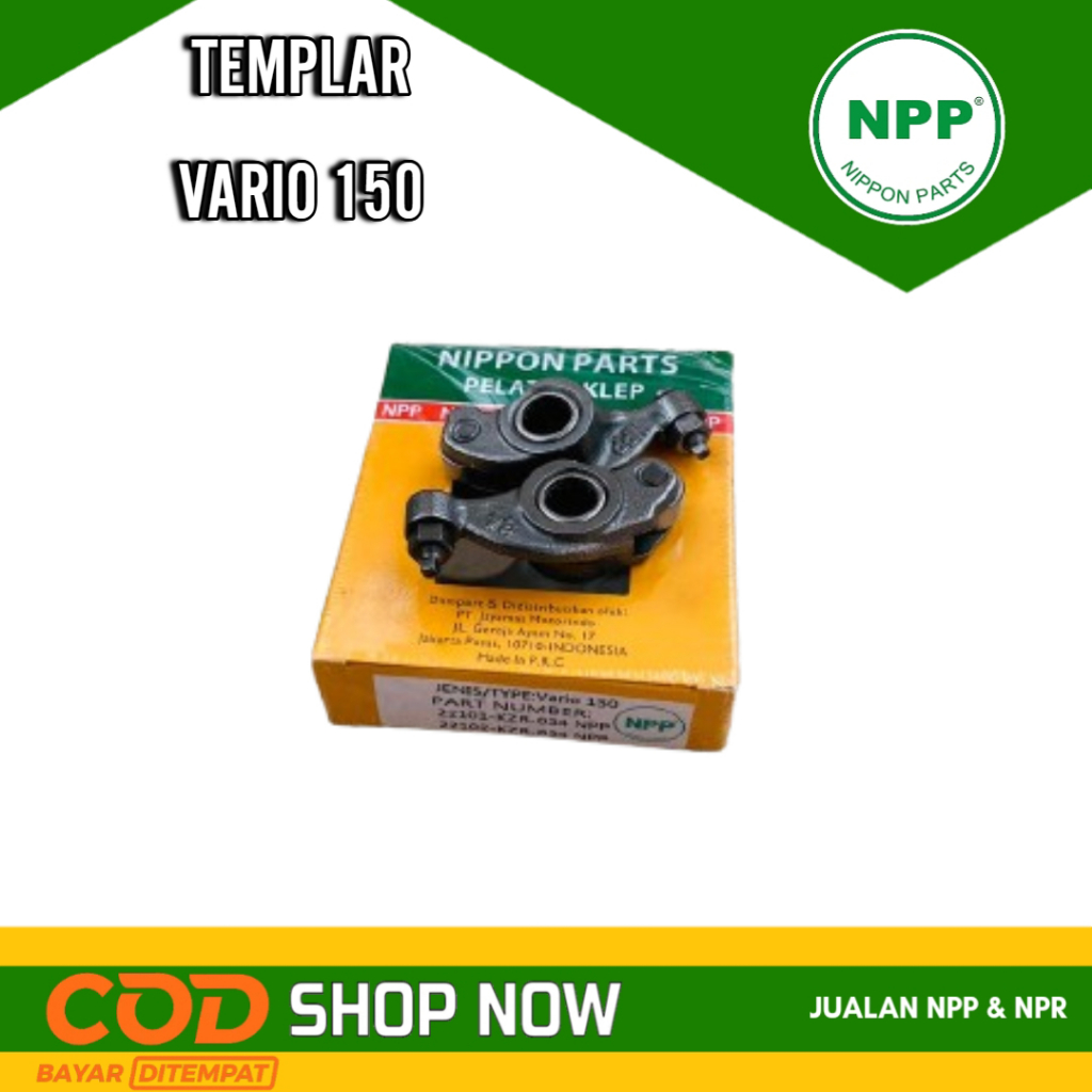 TEMPLAR VARIO 150 NPP//PLATUK PELATUK KLEP ROCKER ROKER ARM TEMPLAR VARIO 150 ORIGINAL NPP