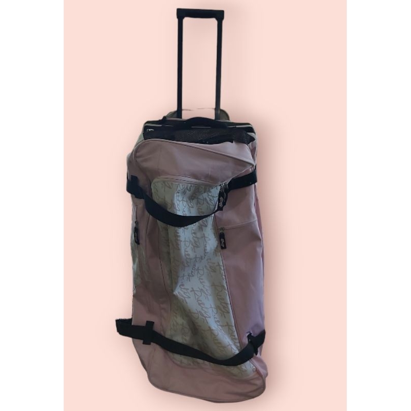 Rusty Wheeled Duffel Suitcase authentic preloved