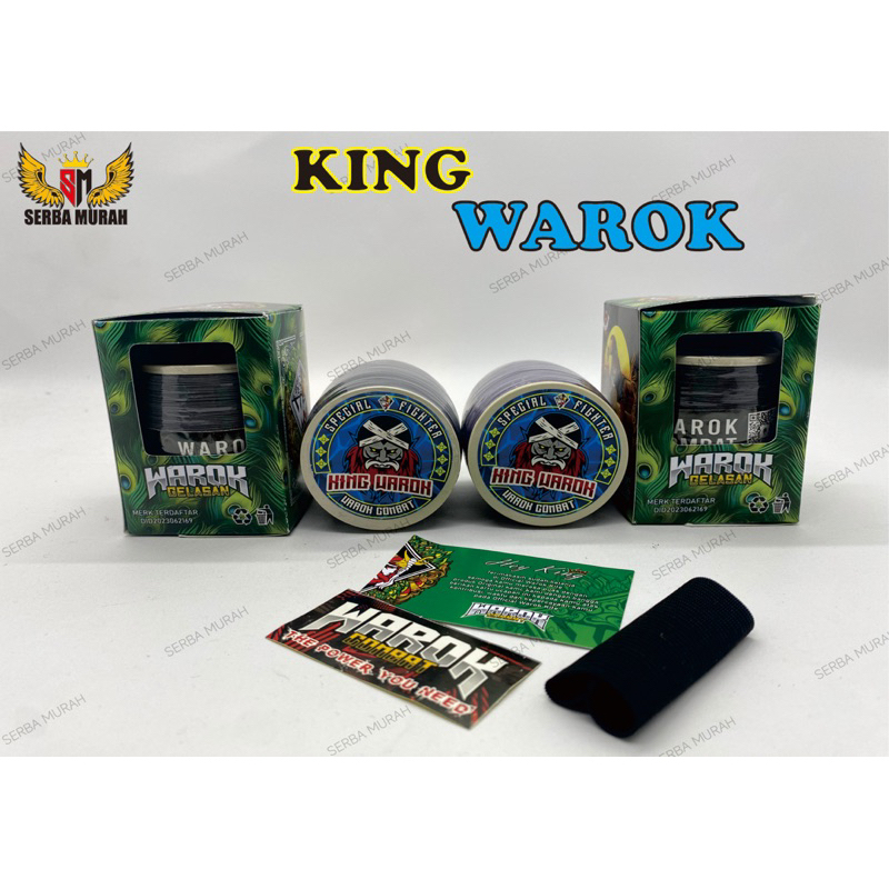Gelasan Senar Mati MATOT KING WAROK COMBAT 1600 Yard