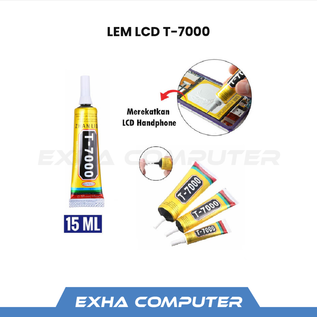 

LEM LCD T7000 CAIRAN HITAM