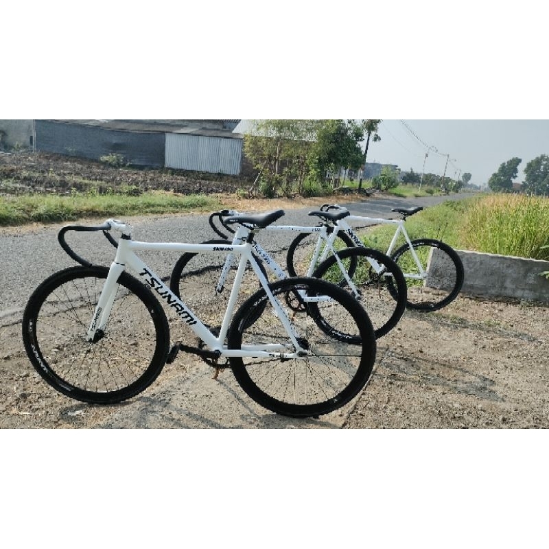 Ready Fulbike Fixie Skrem/Shukaku/Tsunami 100 Tinggal Pakai