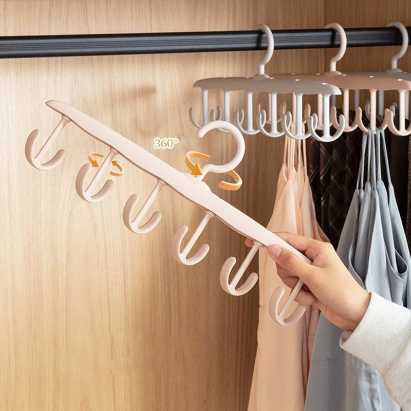 Gantungan baju hanger Pakaian Baju Celana Topi Inner Wear Organizer Lemari Jemuran Walking Closet La