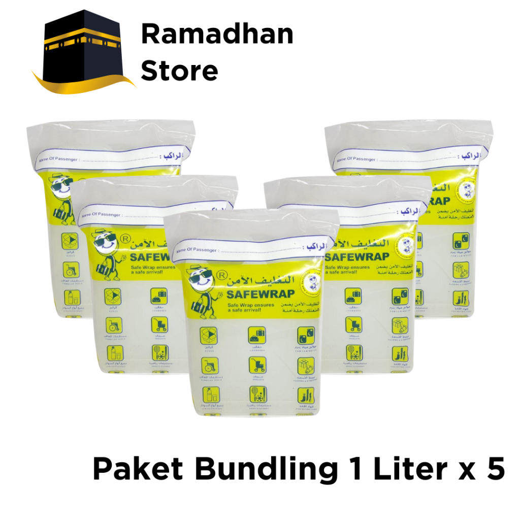 

Paket 5 Liter AIR ZAM ZAM ASLI KEMASAN 1 LITER x 5