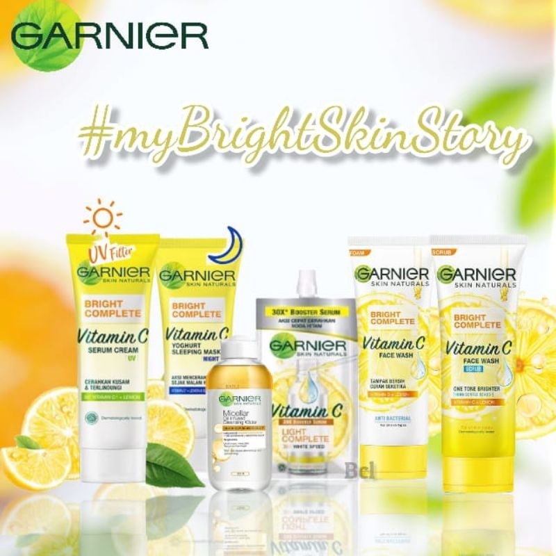 Garnier Paket Travel Lengkap || Garnier Bright Complete