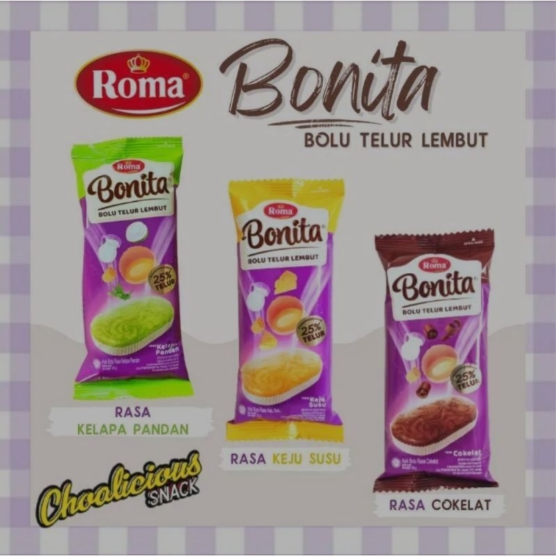 

Mayora Bonita Bolu Telur Lembut 30gr