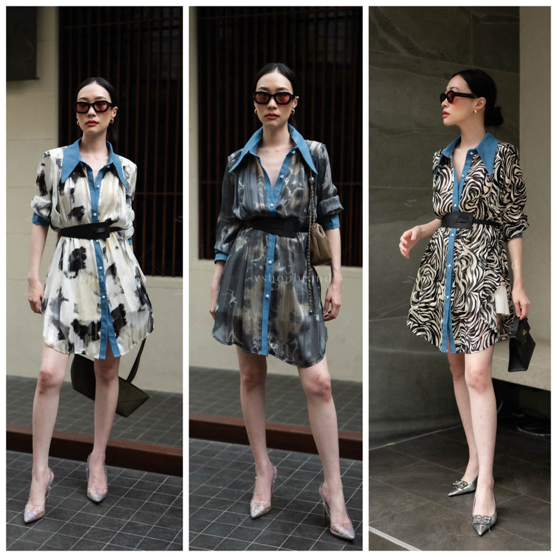 Dress import bangkok/Dress vishop bangkok/baju vishop import bangkok/Dress wanita