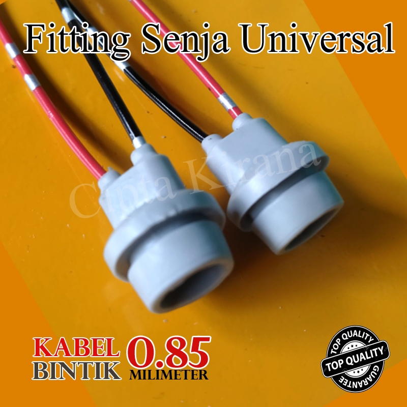 Fitting Lampu Senja Motor Universal