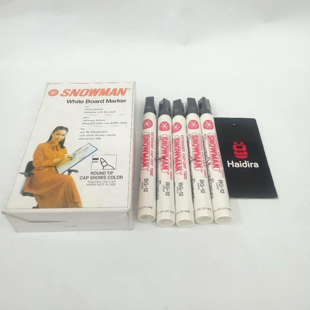 

Spidol Papan Tulis Snowman White Board Marker & Snowman Permanent M
