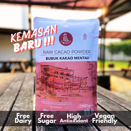 

Bubuk Cokelat Asli Murni Premium Timurasa Raw Cacao 125gr & 500gr