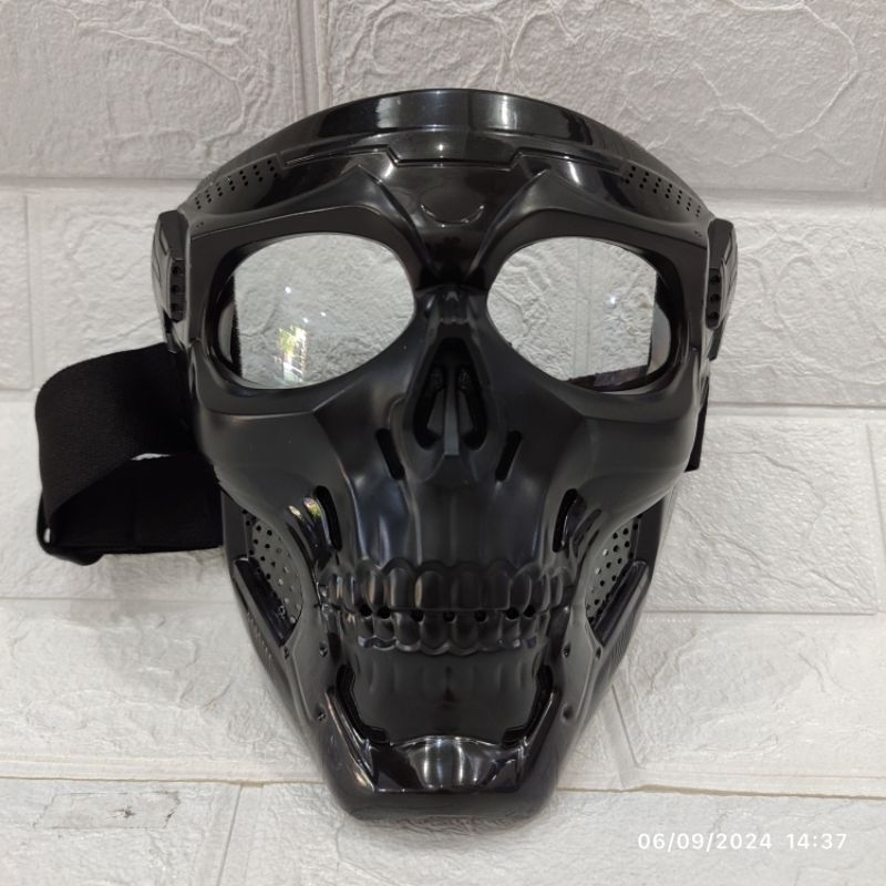 Goggle Mask Topeng Helm Retro Classic