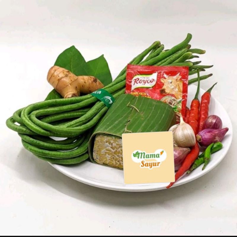 

Paket Sayur Kacang Panjang dan Tempe