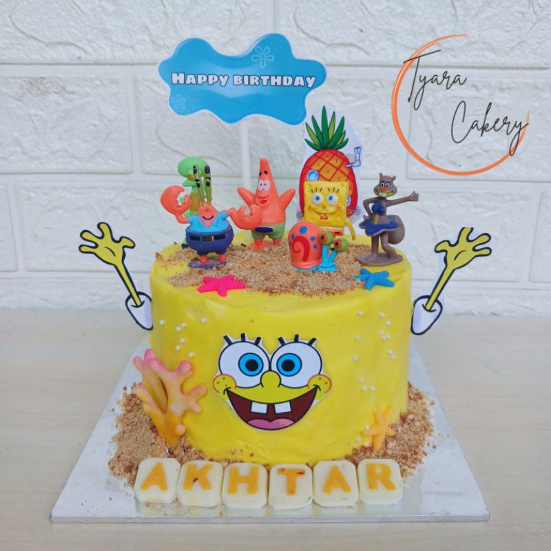 

Cake Spongebob | Custom Cake Bandung