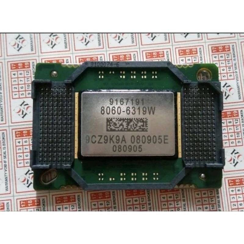 dmd chip proyektor benq mp511+